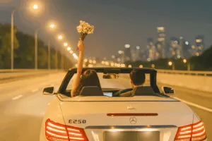 Luxury Car Rental for Dating / Anniversary