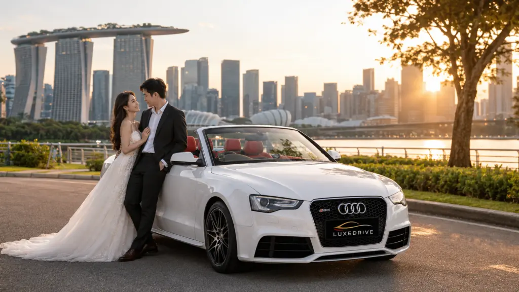 Car Rental for Pre-Wedding Photoshoot Car Rental for Pre-Wedding Photoshoot
